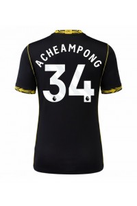 Chelsea Josh Acheampong #34 Fotballdrakt Borte Klær Dame 2026-27 Korte ermer